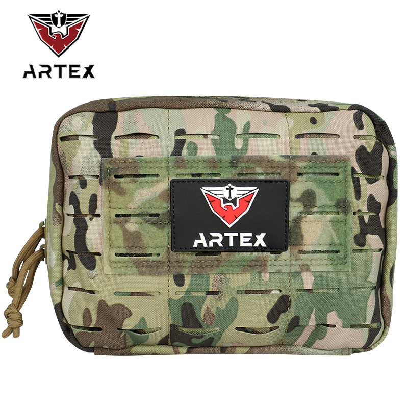 Field Dressing Kit - Tactische MOLLE EDC-tas EHBO-kit Telefoonhouder Heuptas