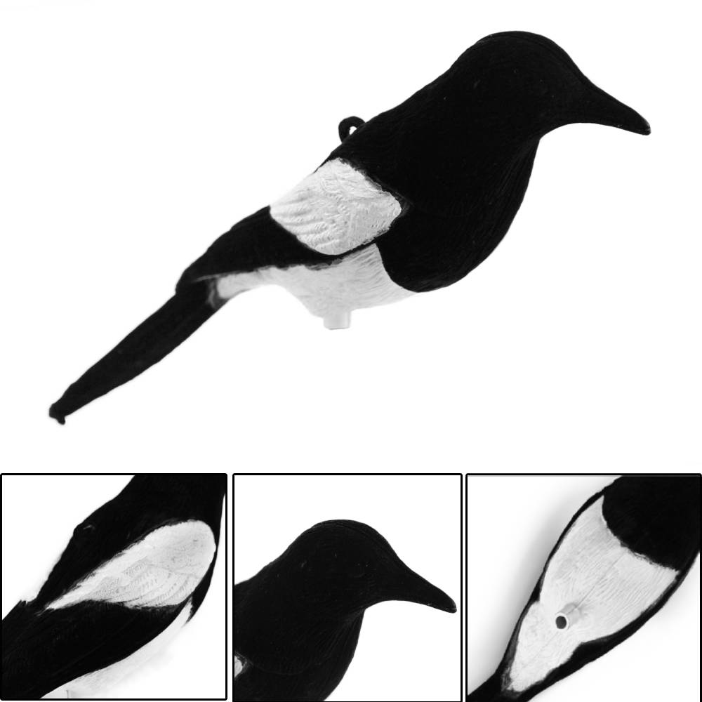 Hunting Outdoor Decor - GUGULUZA Jacht Decoy Ekster Plastic Stroomden