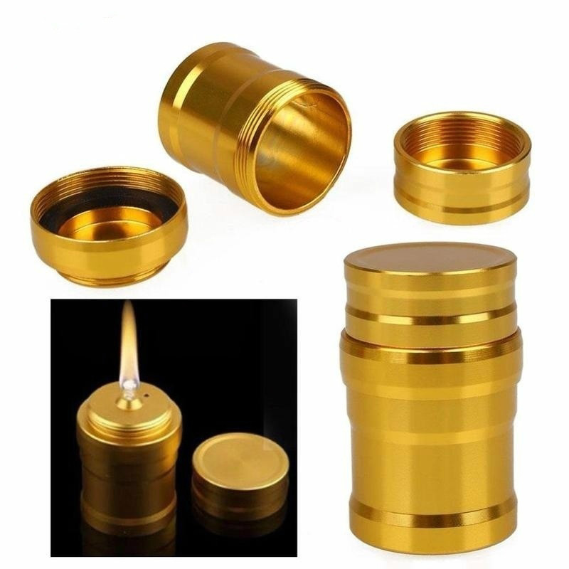 Fire Starter Waterproof - Nieuwe draagbare metalen mini-alcohollamp laboratoriumapparatuur verwarmingsvloeistofkachels