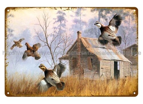 Hunting Quail - Wanddecoratie voor binnen, kwarteljacht, vogel, dier,