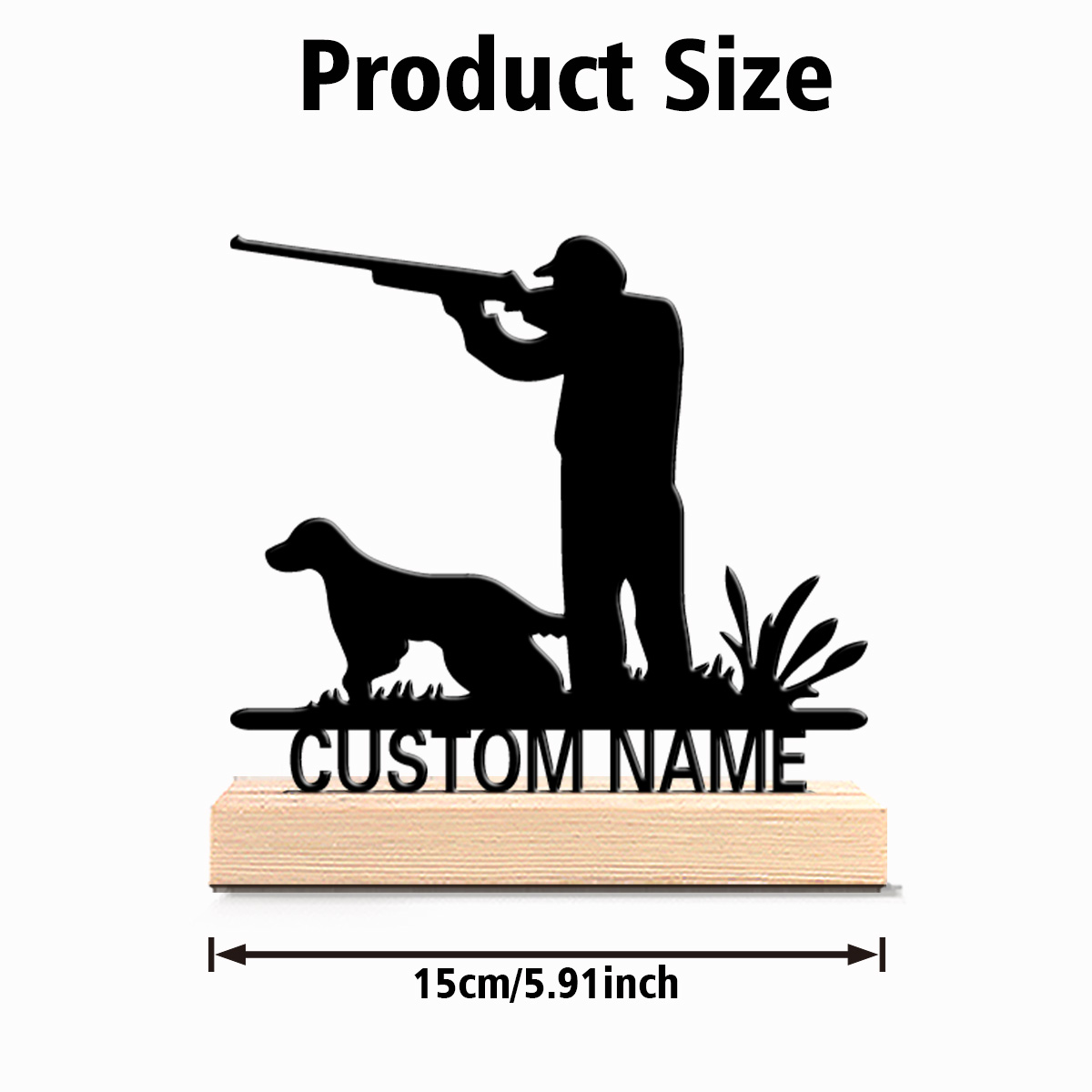 1 stuk Modieus gepersonaliseer - Hunting Outdoor Decor recensie en prijs