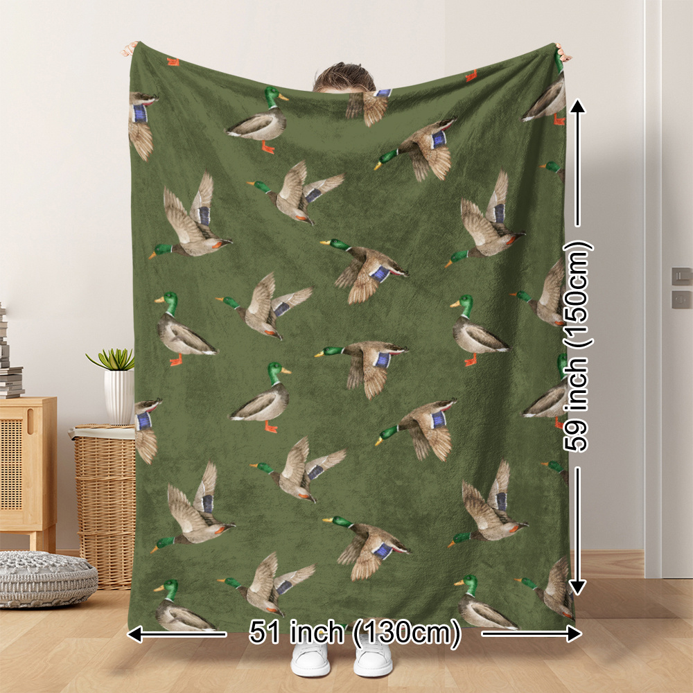 Mallard Duck Fleece Deken Jach - Hunting Outdoor Decor recensie en prijs