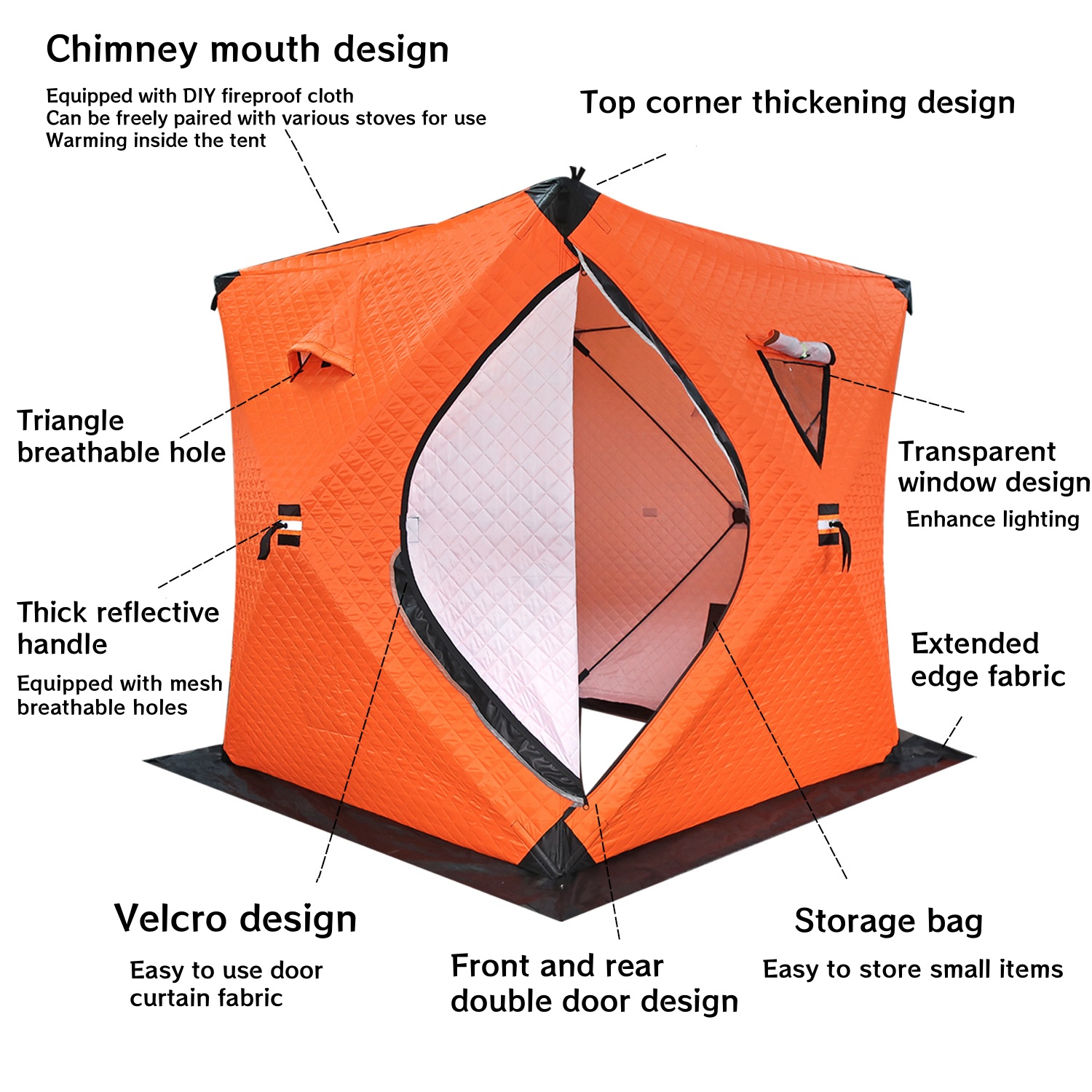 Winterjachtent Hoge Kwaliteit  - Outdoor Hunting House recensie en prijs