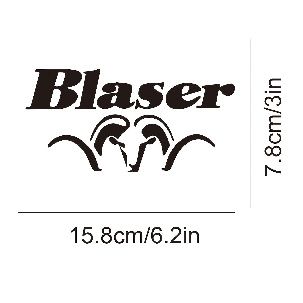 1PC Blaser waterdichte vinylst - Hunting Outdoor Decor recensie en prijs