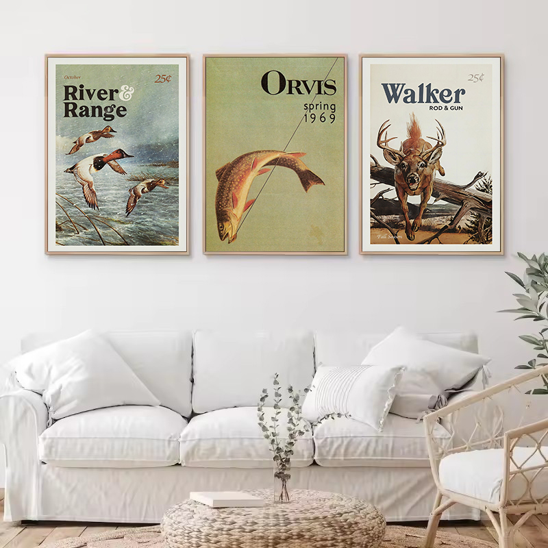 Retro Wildlife Outdoor Jacht V - Outdoor Hunting Paintings recensie en prijs