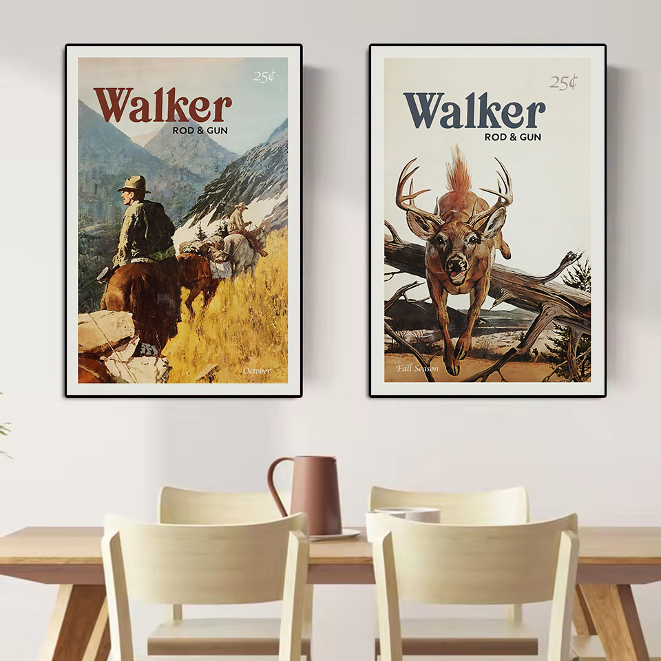 Retro Wildlife Outdoor Jacht V - Outdoor Hunting Paintings recensie en prijs