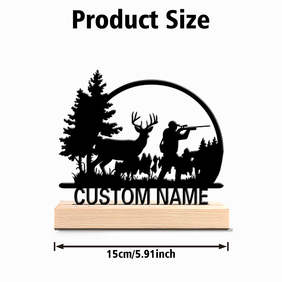 1 stuk: modieuze, gepersonalis - Hunting Outdoor Decor recensie en prijs