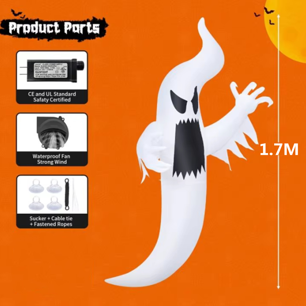 1,7M Halloween Opblaasbaar Raa - Outdoor Hunting House recensie en prijs